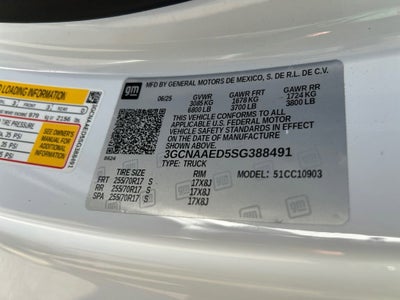 2025 Chevrolet Silverado 1500 WT