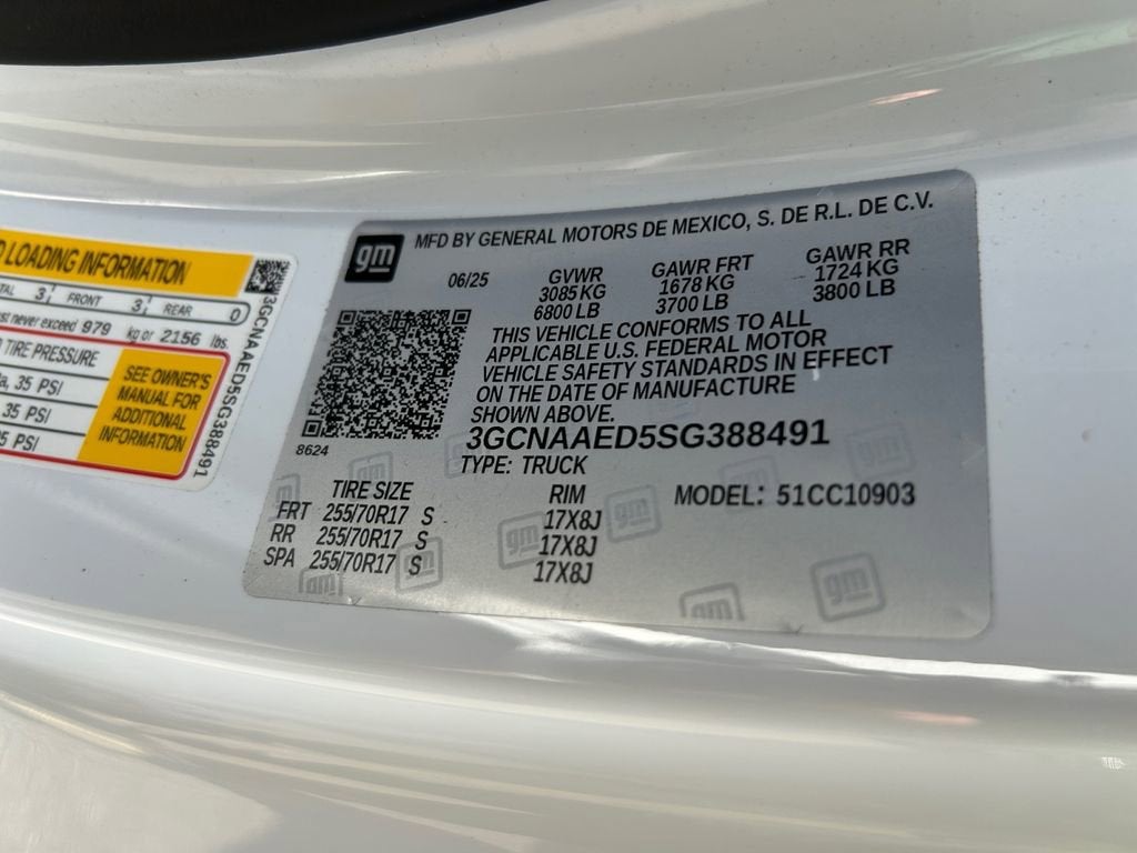 2025 Chevrolet Silverado 1500 WT