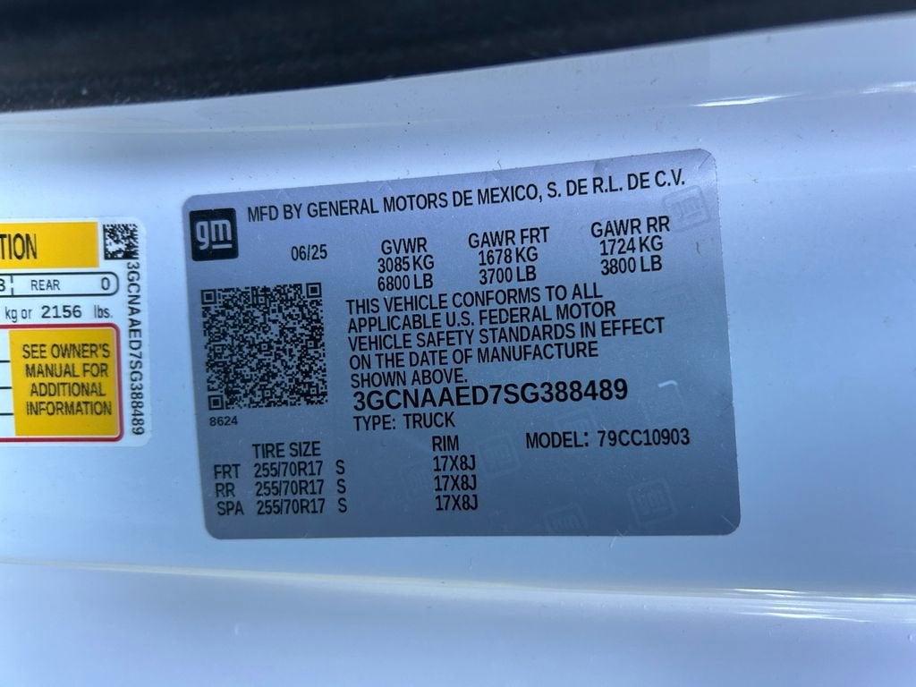 2025 Chevrolet Silverado 1500 WT