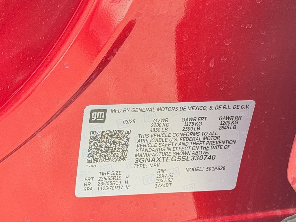 2025 Chevrolet Equinox RS