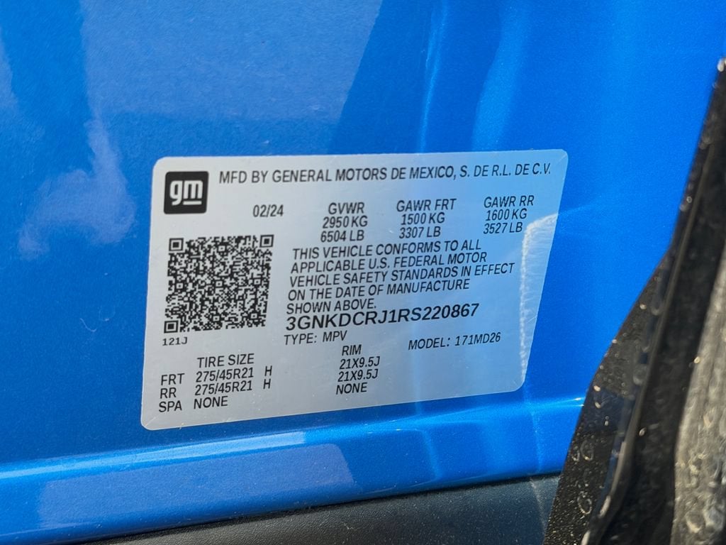 2024 Chevrolet Blazer EV RS