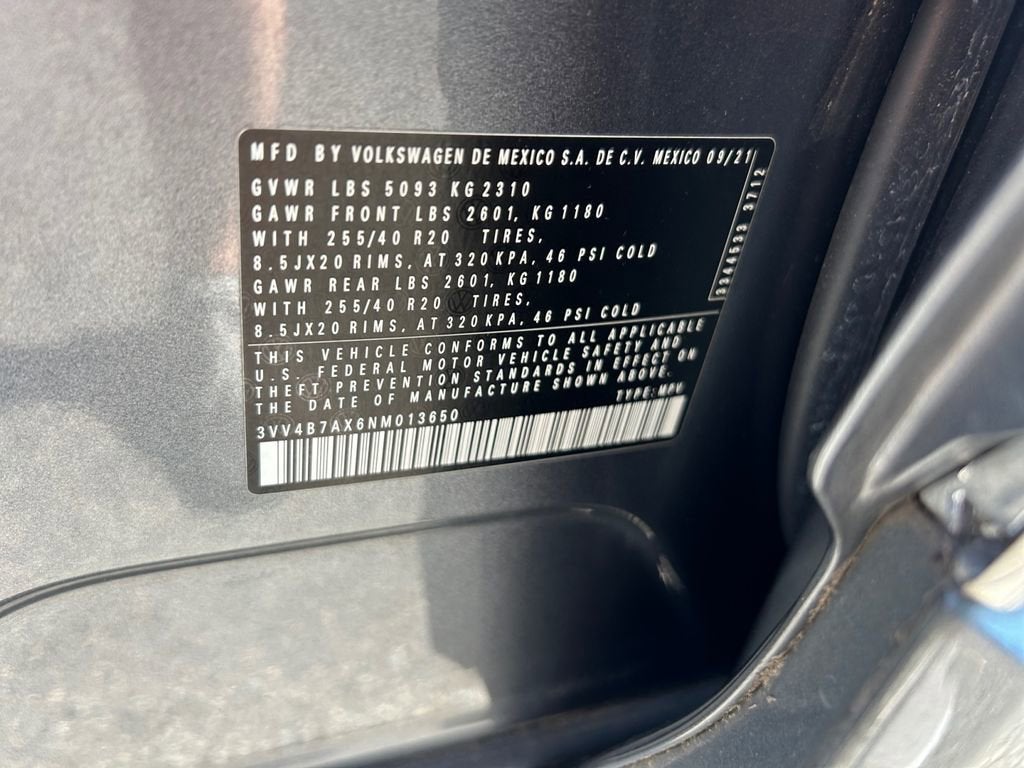 2022 Volkswagen Tiguan SEL R-Line