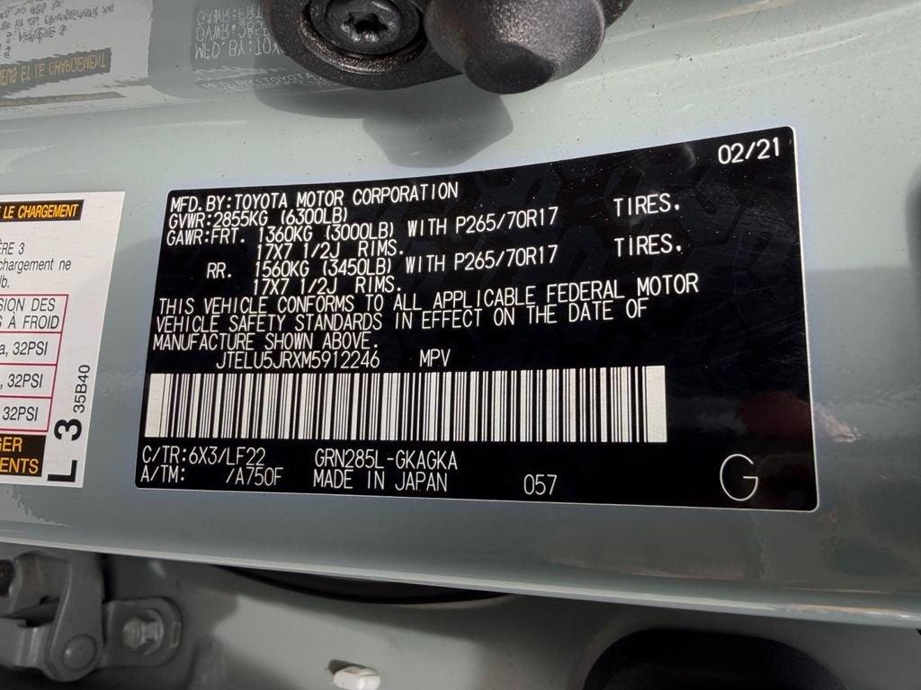 2021 Toyota 4Runner TRD Pro