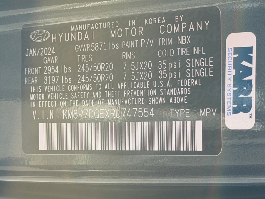 2024 Hyundai PALISADE Calligraphy