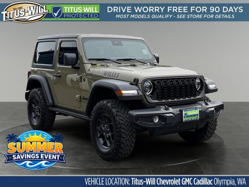 2025 Jeep Wrangler 2-Door Willys 4x4