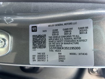 2025 GMC Canyon Elevation