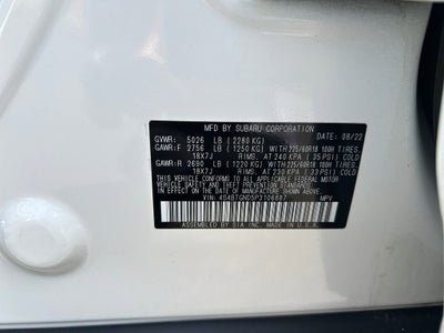 2023 Subaru Outback Limited XT