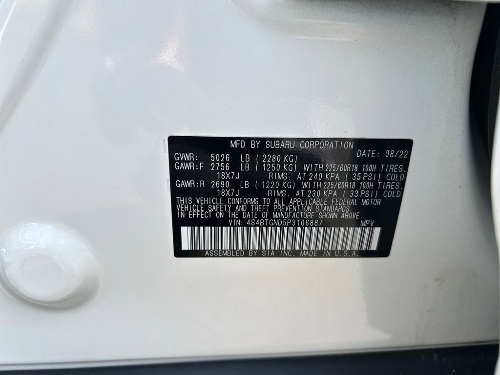 2023 Subaru Outback Limited XT