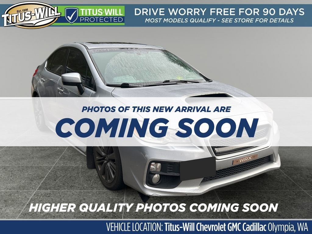 2015 Subaru WRX Premium