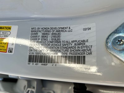 2024 Honda Civic Sport Touring