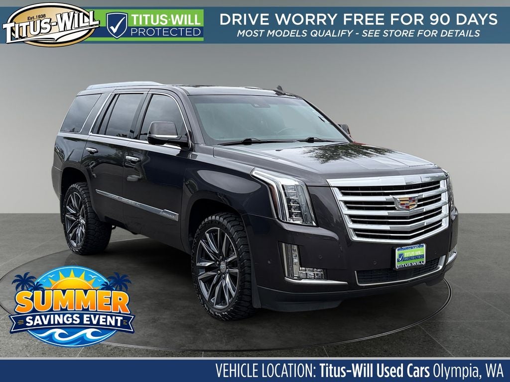 2018 Cadillac Escalade Platinum Edition