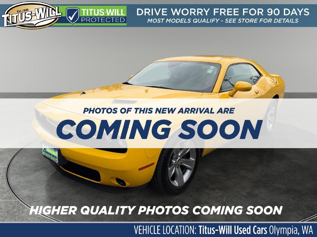 2018 Dodge Challenger SXT