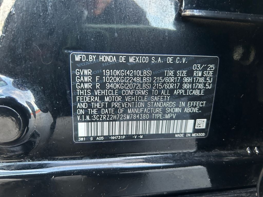 2025 Honda HR-V EX-L