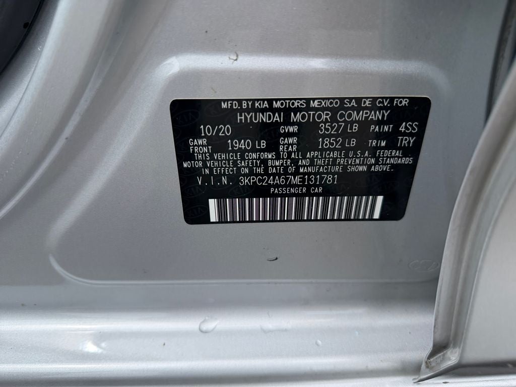 2021 Hyundai ACCENT SE