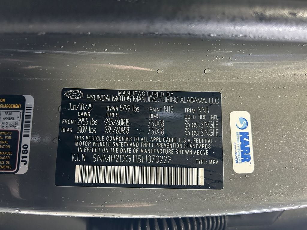 2025 Hyundai SANTA FE HYBRID SEL