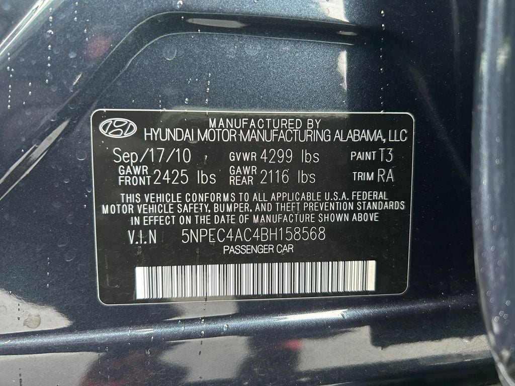 2011 Hyundai SONATA Limited