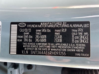 2024 Hyundai SANTA CRUZ SE