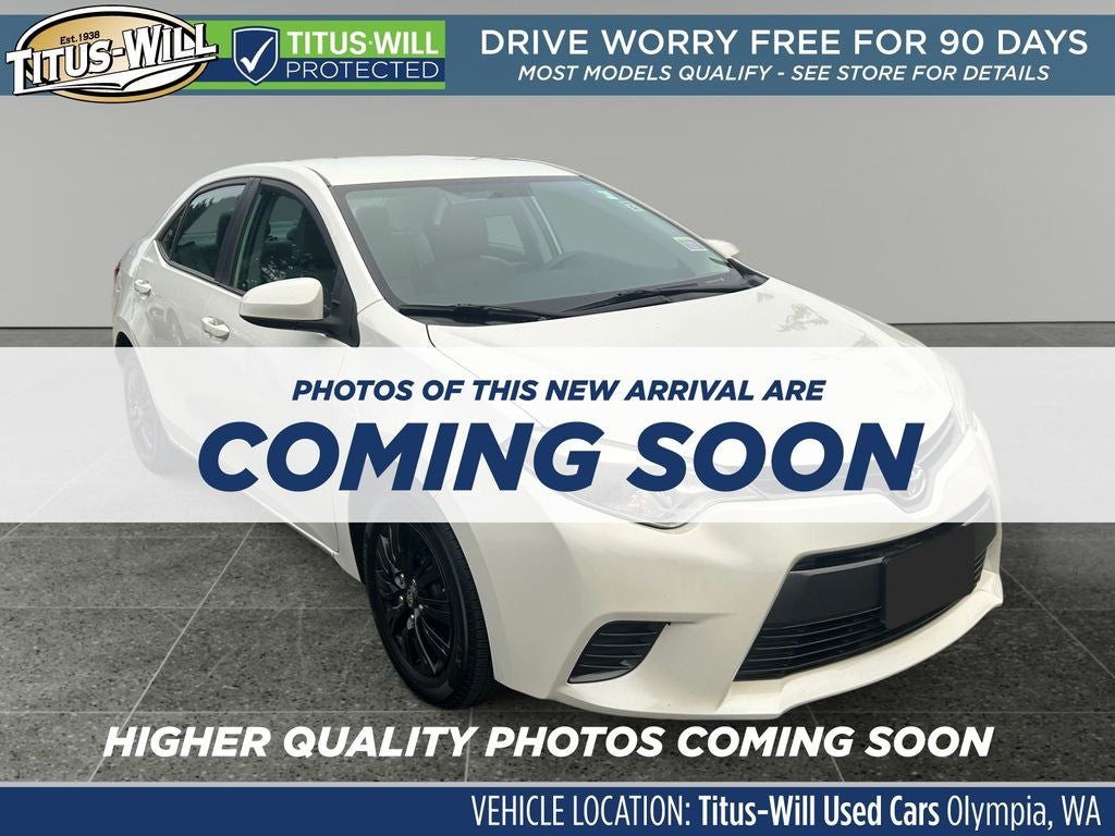 2016 Toyota Corolla LE ECO