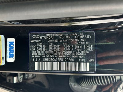 2023 Hyundai TUCSON HYBRID Blue