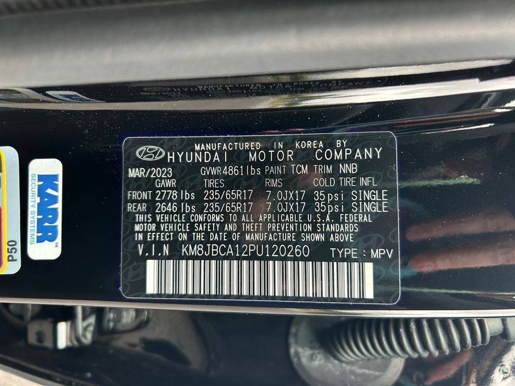2023 Hyundai TUCSON HYBRID Blue