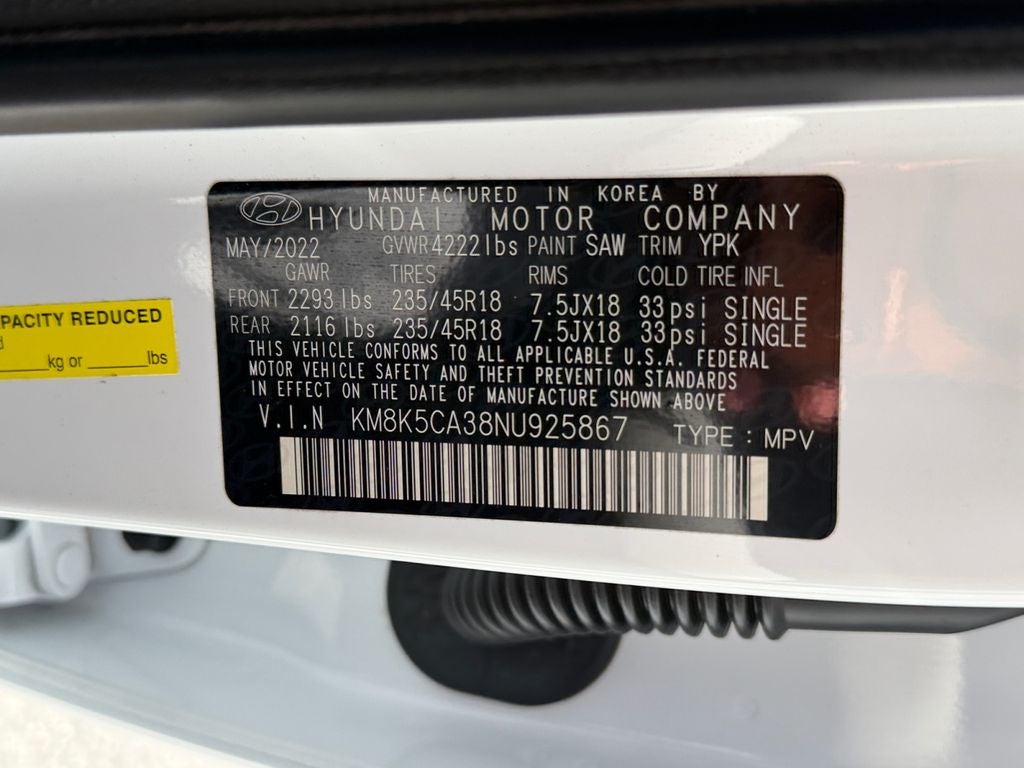 2022 Hyundai KONA Limited