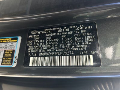 2022 Hyundai PALISADE SEL