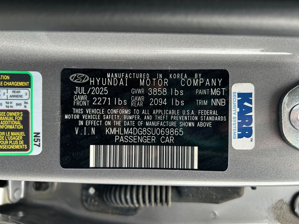2025 Hyundai ELANTRA SEL Sport