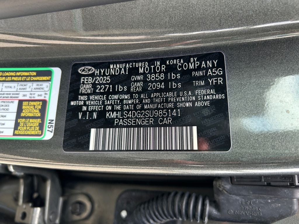 2025 Hyundai ELANTRA SEL Convenience