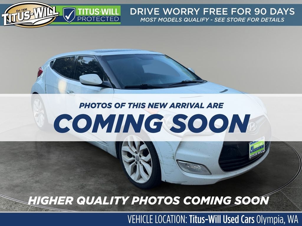 2012 Hyundai VELOSTER Base W/Gray