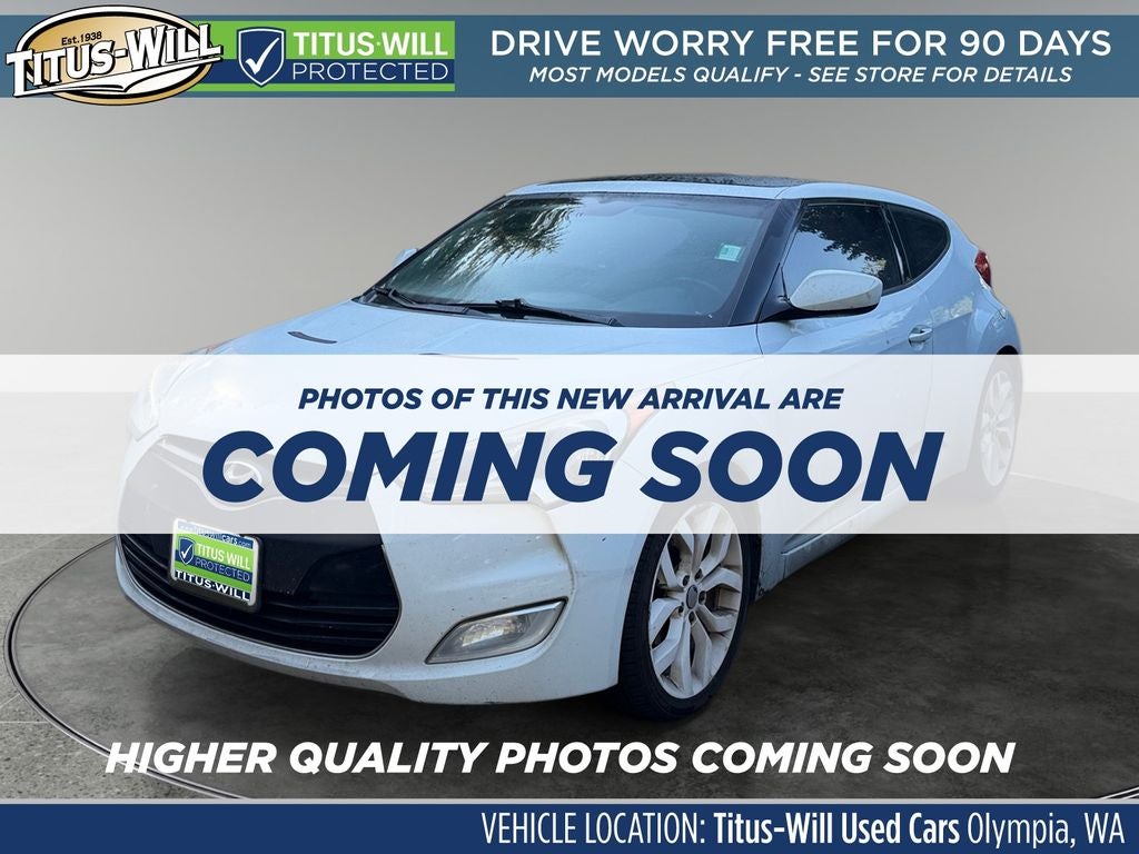 2012 Hyundai VELOSTER Base W/Gray