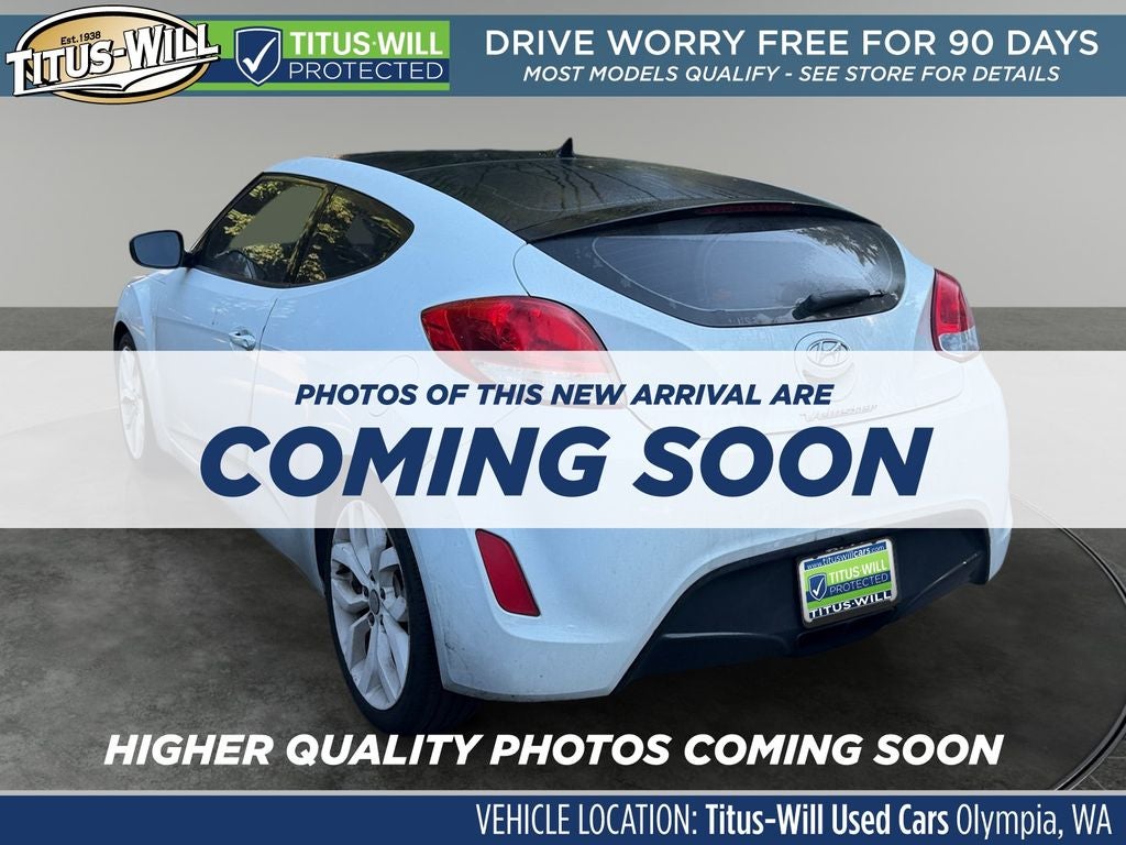 2012 Hyundai VELOSTER Base W/Gray