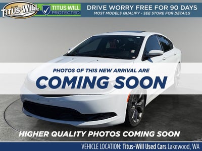 2016 Chrysler 200 S