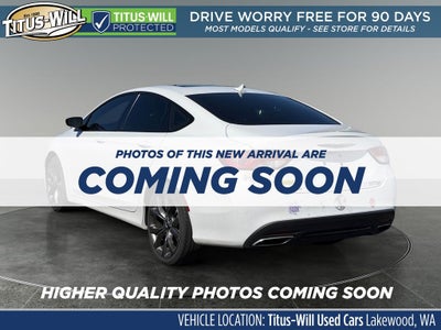 2016 Chrysler 200 S