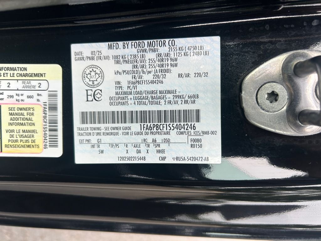 2025 Ford Mustang GT Premium