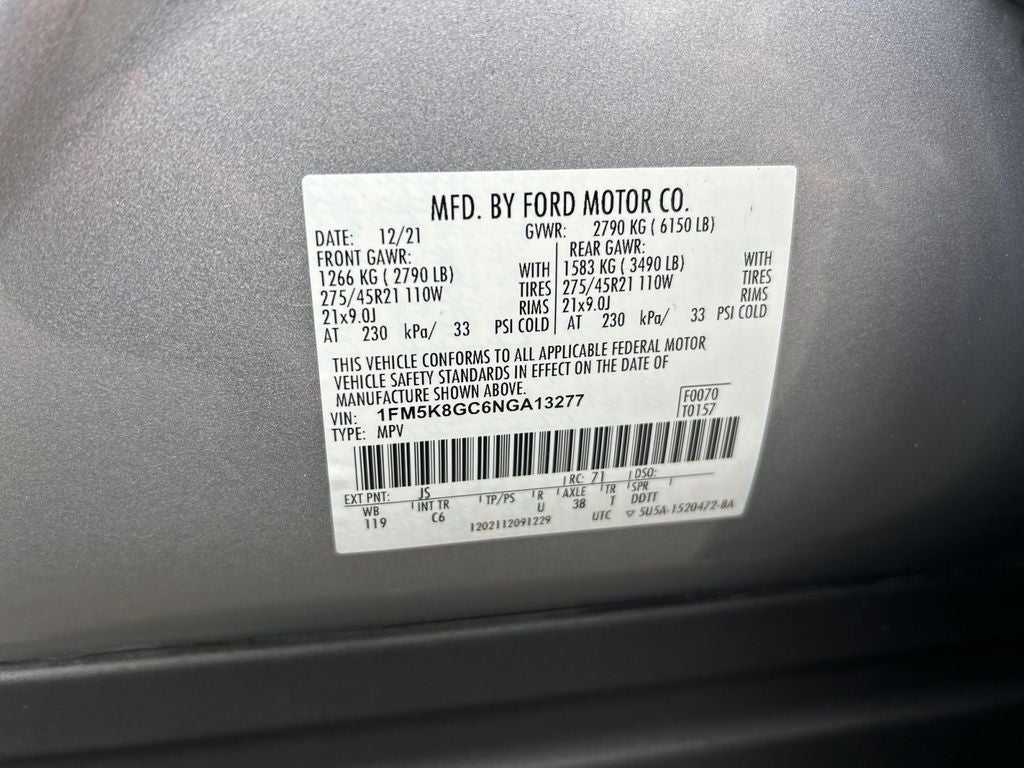 2022 Ford Explorer ST