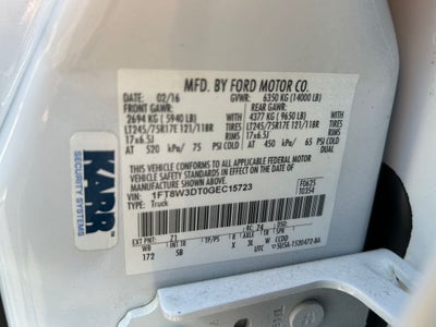 2016 Ford F-350SD Lariat