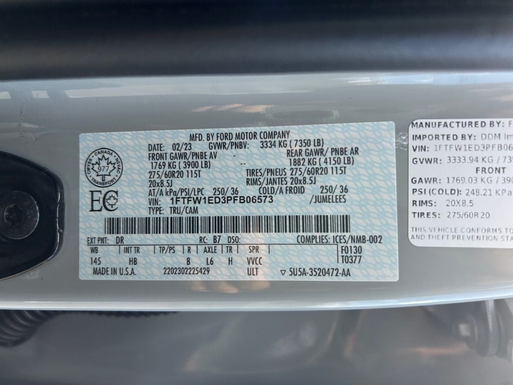 2023 Ford F-150 Lariat