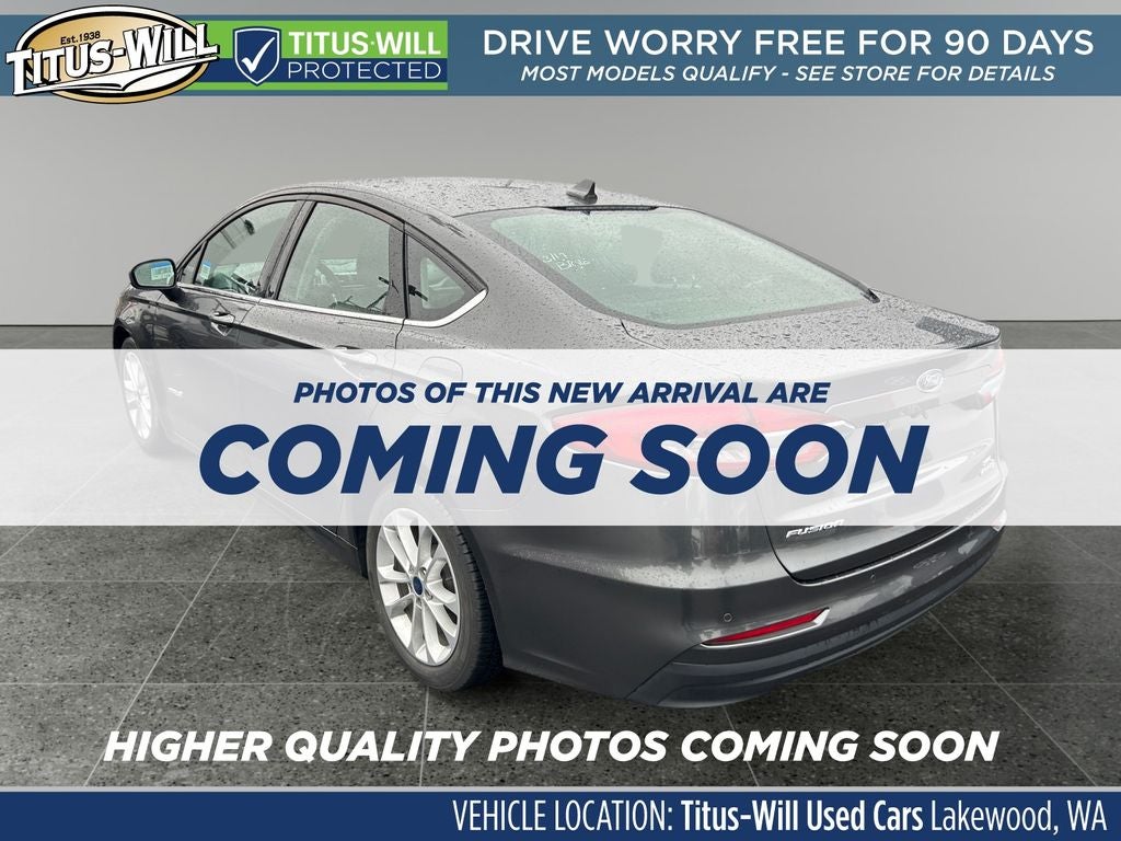 2019 Ford Fusion Hybrid SE