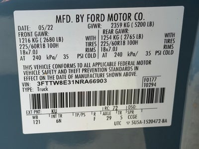 2022 Ford Maverick Lariat