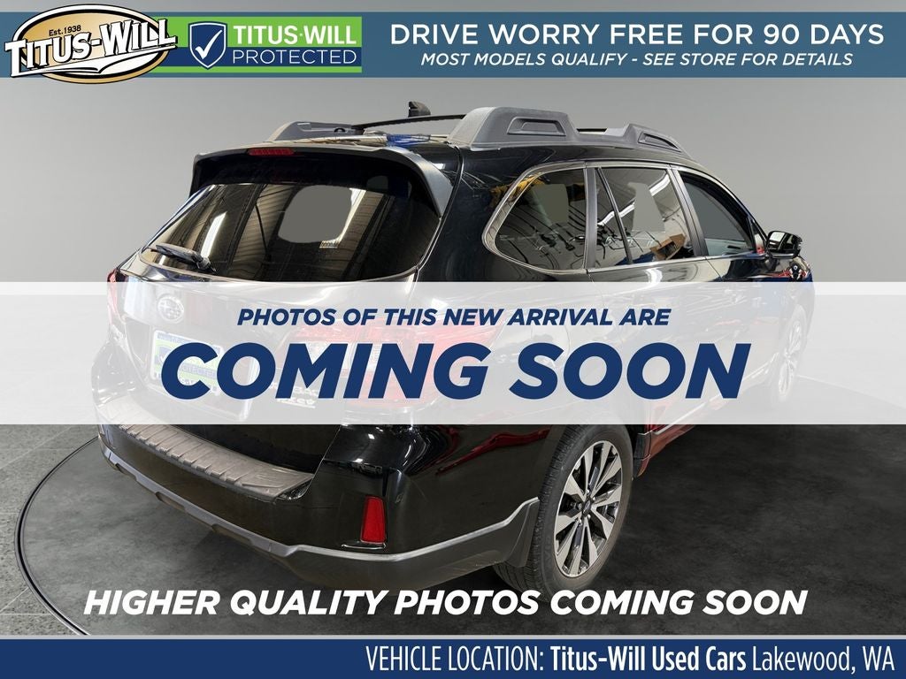 2015 Subaru Outback 2.5i Limited