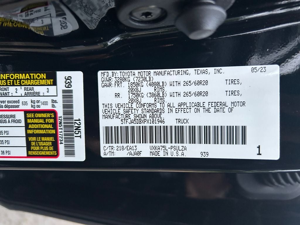 2023 Toyota Tundra Limited