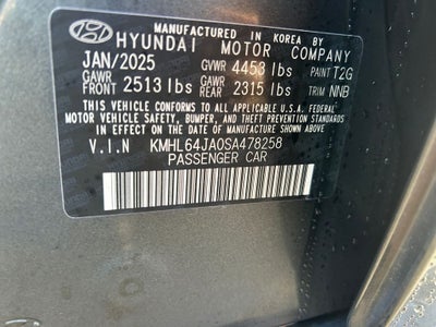 2025 Hyundai SONATA SEL