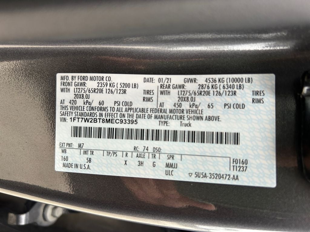 2021 Ford F-250SD Lariat