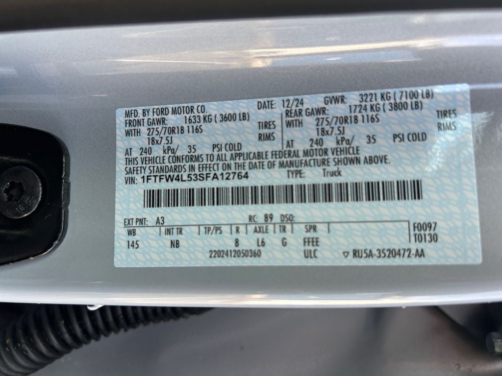 2025 Ford F-150 Tremor