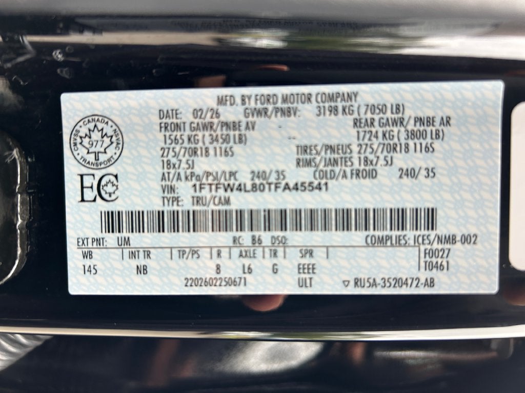 2026 Ford F-150 Tremor