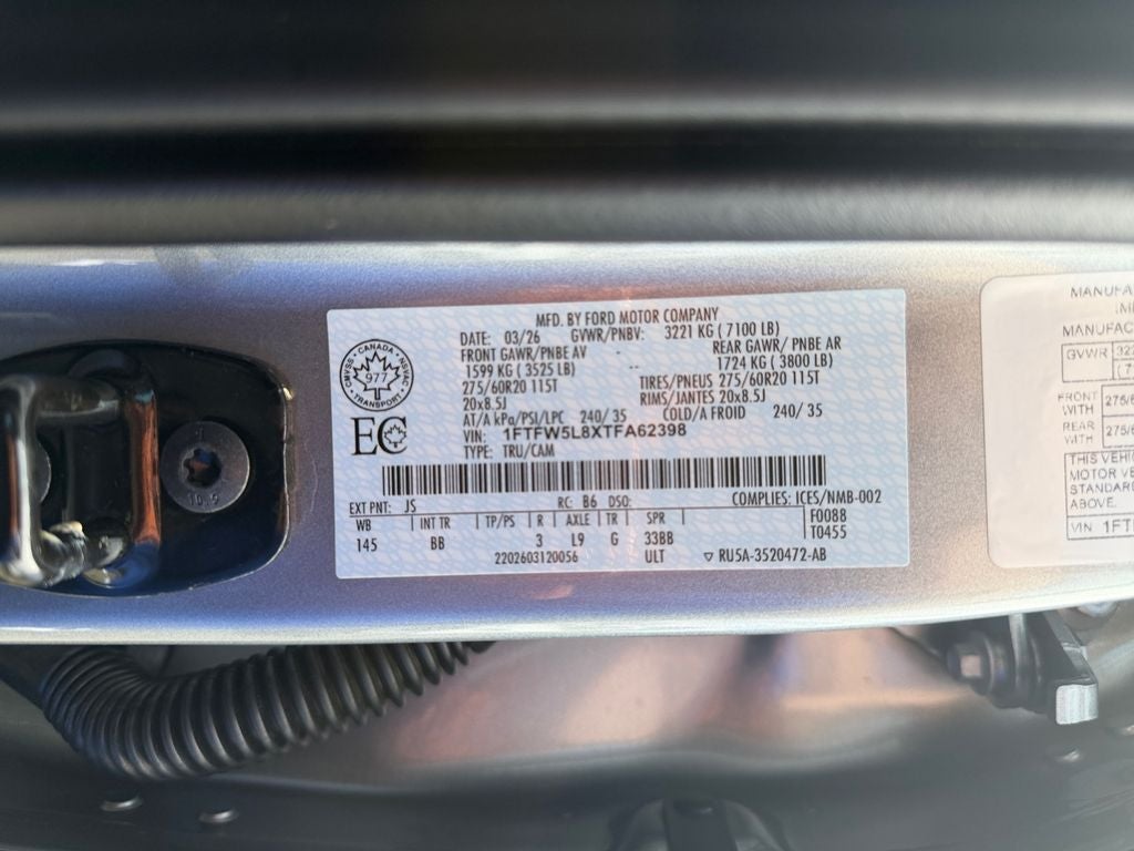 2026 Ford F-150 Lariat GOLD CERTIFIED