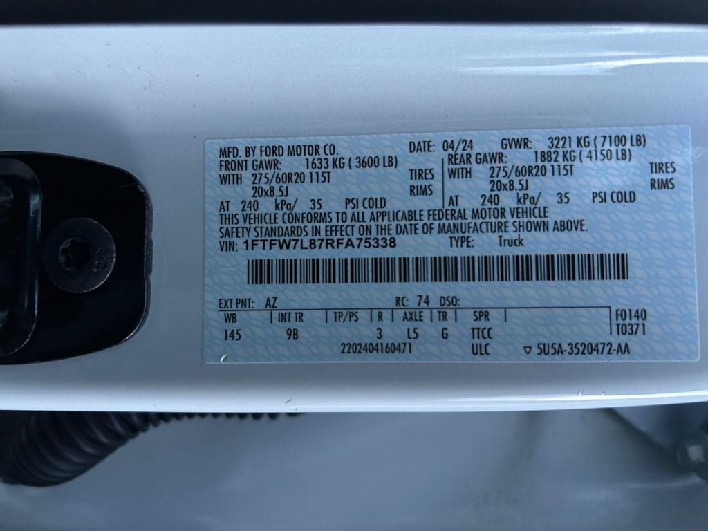 2024 Ford F-150 Platinum