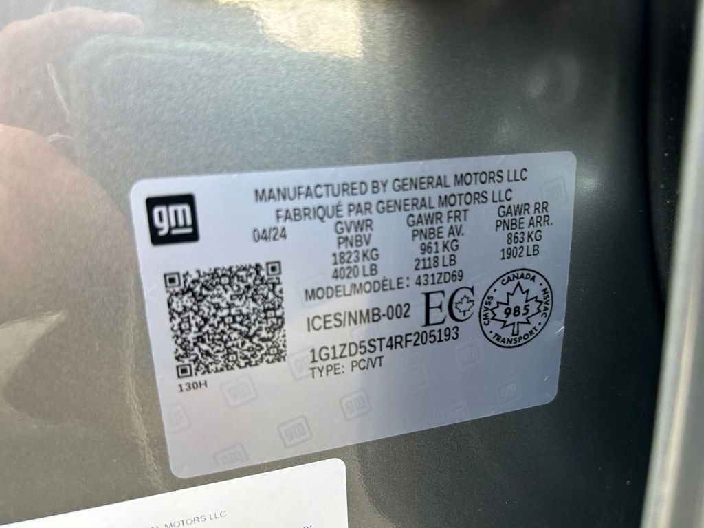 2024 Chevrolet Malibu LT 1LT