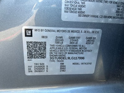 2020 GMC Sierra 1500 SLT