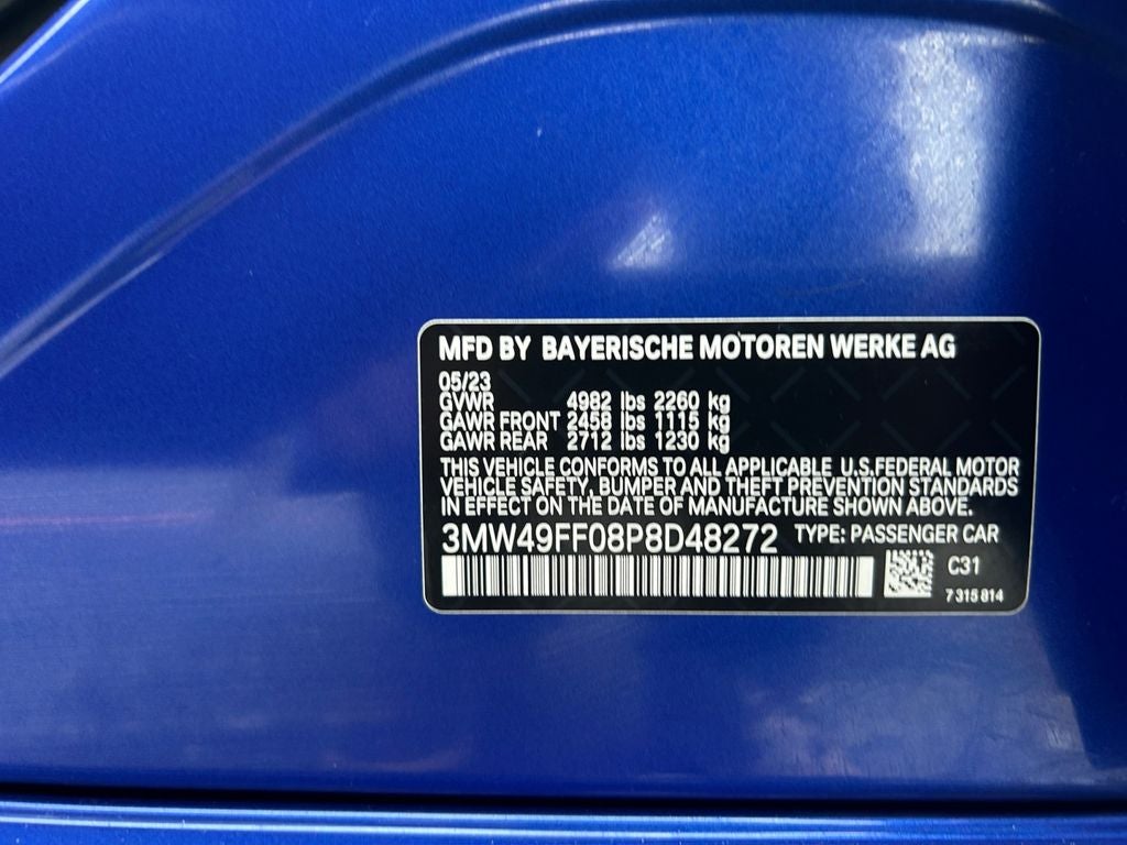 2023 BMW 3 Series M340i xDrive